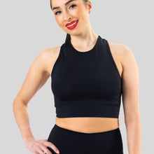 Lataa kuva Galleria-katseluun, Warrior Basic Crop Top black
